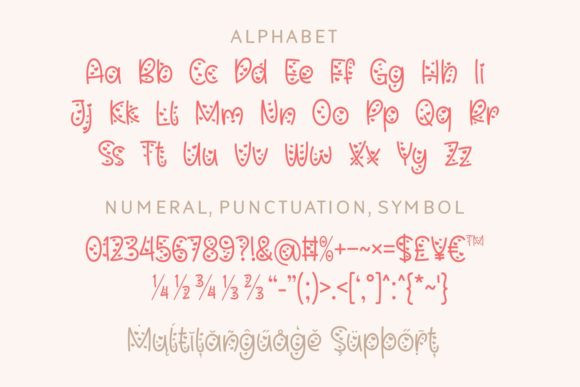 Amore Brigitta Font Poster 4