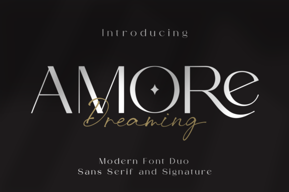 Amore Dreaming Font Poster 1