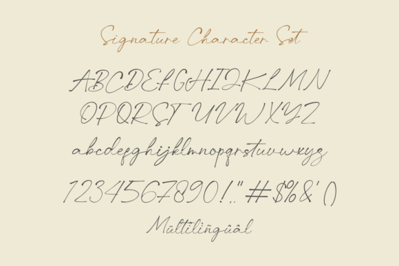 Amore Dreaming Font Poster 15