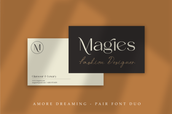 Amore Dreaming Font Poster 5