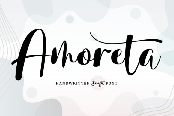 Amoreta Font Poster 1
