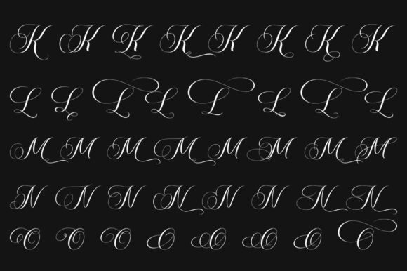 Amour Script Font Poster 9
