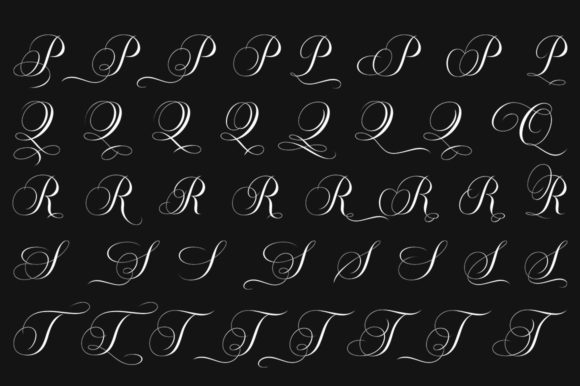 Amour Script Font Poster 10