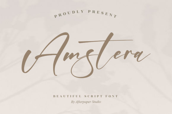 Amstera Font