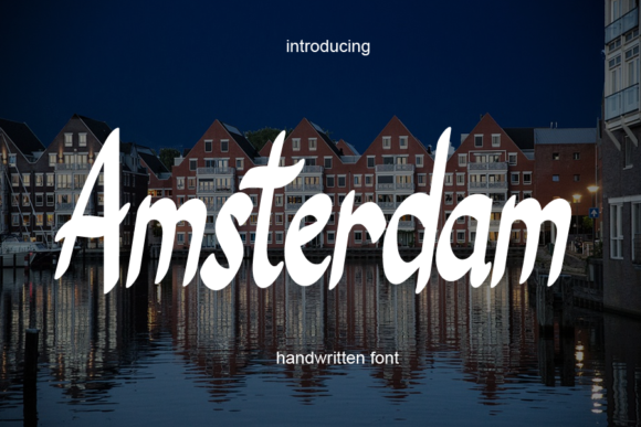 Amsterdam Font Poster 1