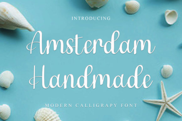 Amsterdam Handmade Font Poster 1