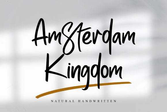 Amsterdam Kingdom Font Poster 1