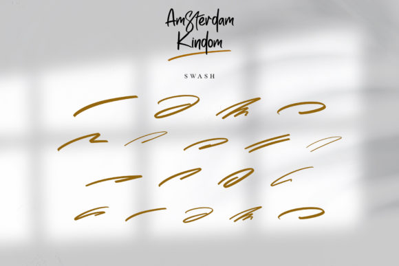 Amsterdam Kingdom Font Poster 7