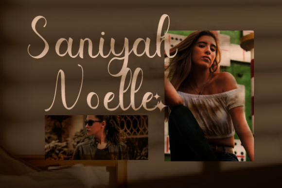 Anabela Juliana Font Poster 9