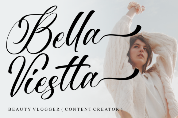 Anadelia Font Poster 2