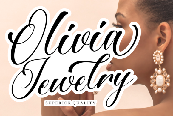 Anadelia Font Poster 3