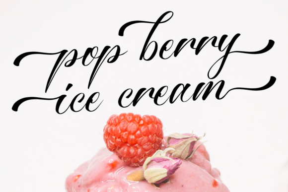 Anadelia Font Poster 9