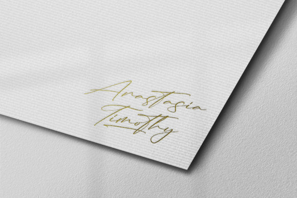 Anastasia Timothy Font Poster 4