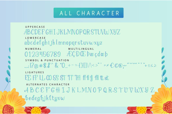 Anchromatic Font Poster 6
