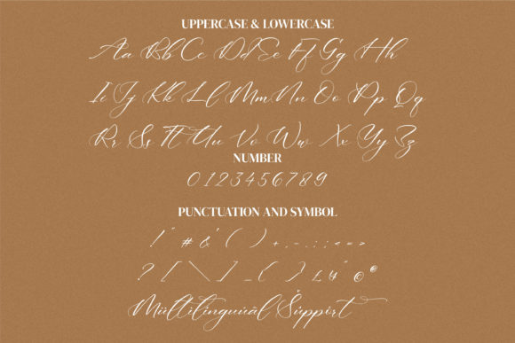 Andaeni Font Poster 8