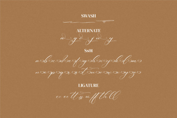 Andaeni Font Poster 9