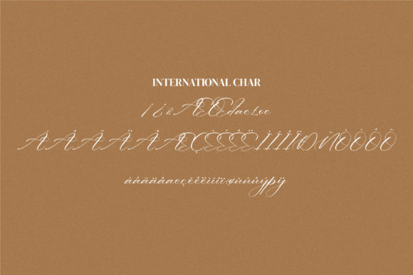 Andaeni Font Poster 10