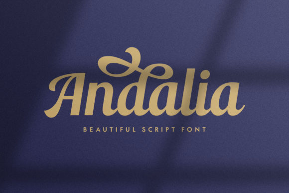 Andalia Font Poster 1