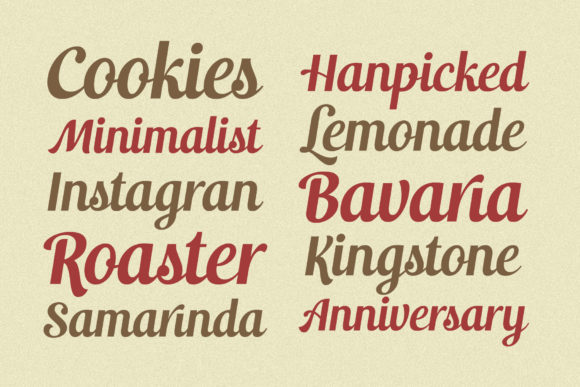 Andalia Font Poster 11