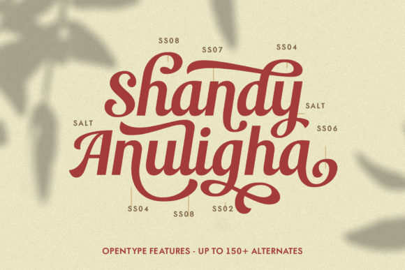 Andalia Font Poster 9