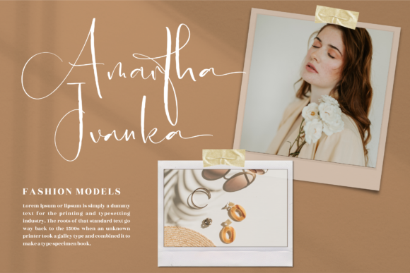 Andalusia Signature Font Poster 11