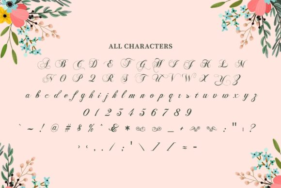 Andaria Font Poster 8
