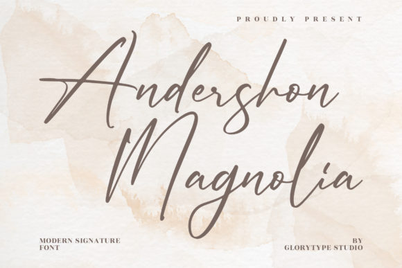 Andershon Magnolia Font