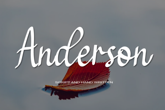 Anderson Font