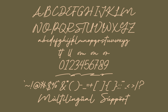 Andhira Font Poster 5