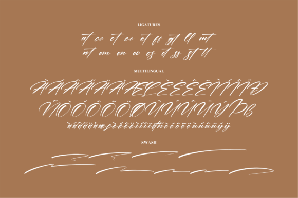 Andilante Gashina Font Poster 14