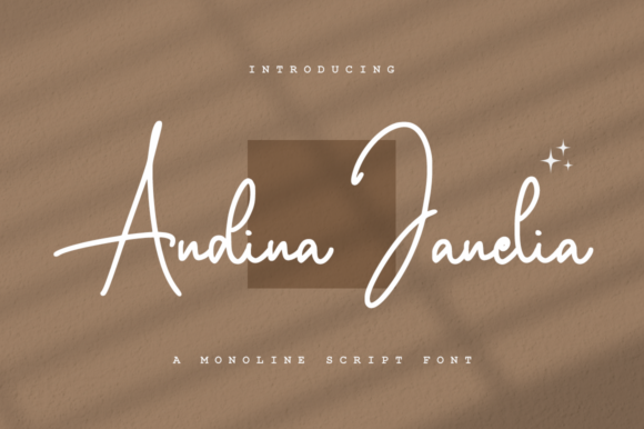Andina Janelia Font Poster 1