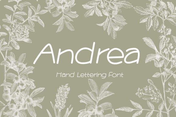 Andrea Font Poster 1