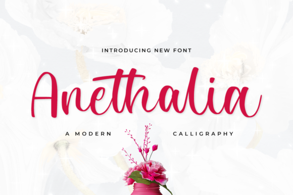 Anethalia Font Poster 1