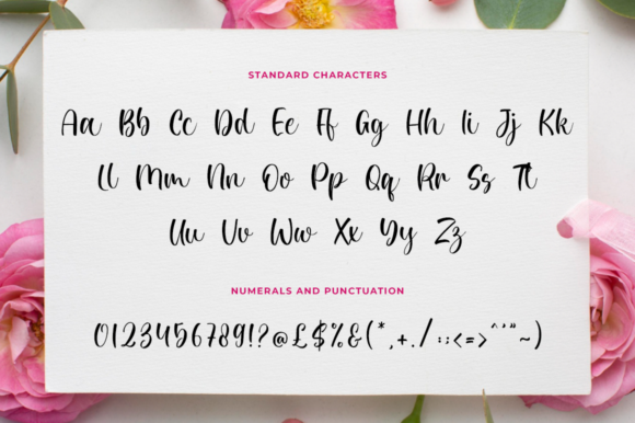Anethalia Font Poster 9