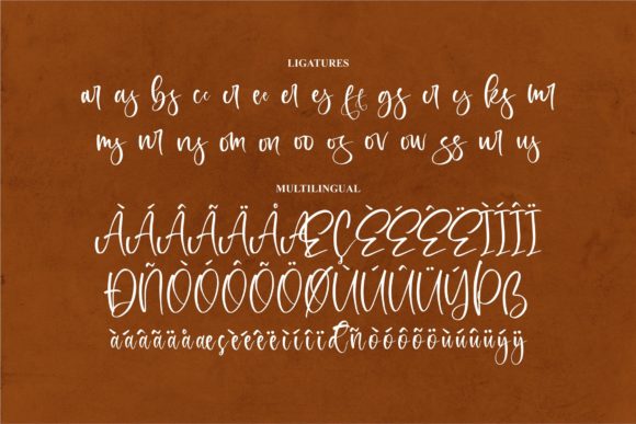 Anettalia Bright Font Poster 14