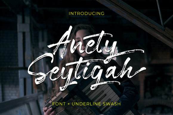 Anety Seytigah Font Poster 1