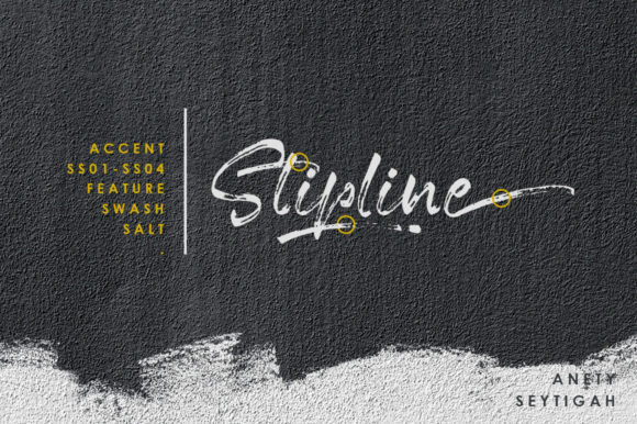 Anety Seytigah Font Poster 4