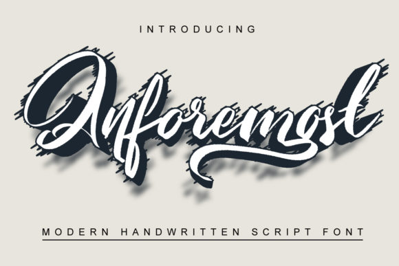 Anforemost Font