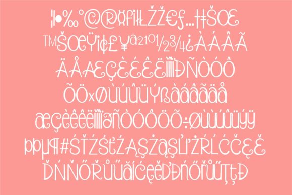 Angel Baby Font Poster 3