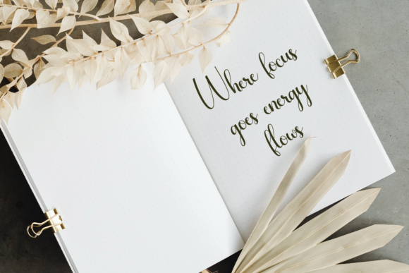 Angel Wedding Font Poster 7