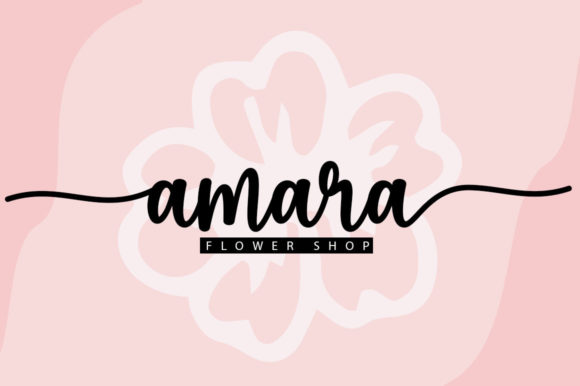Angelica Maya Font Poster 2