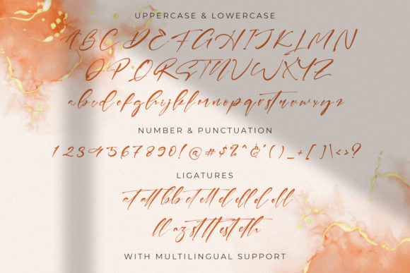Angelina Rachmi Font Poster 14