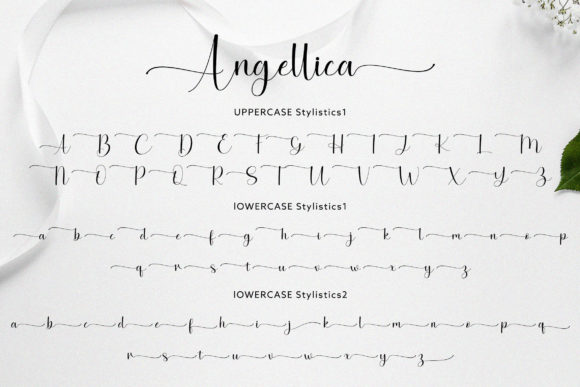 Angellica Font Poster 10