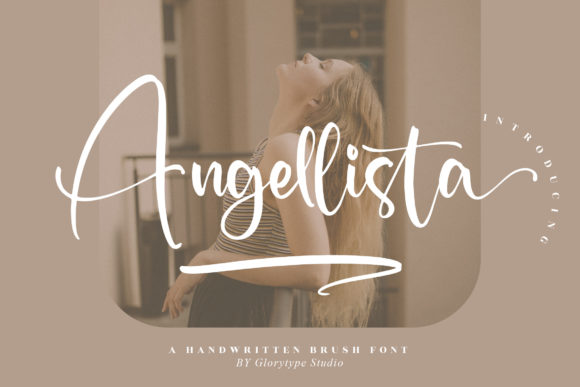 Angellista Font Poster 1