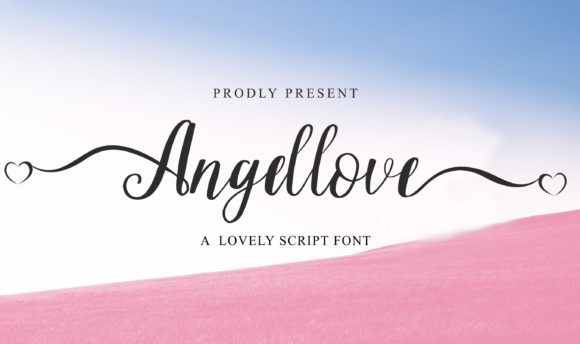 Angellove Font Poster 1