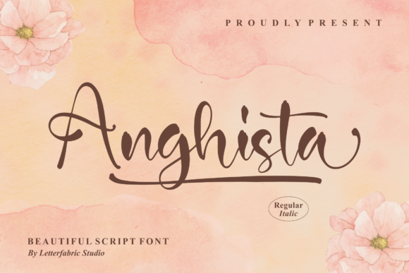 Anghista Font Poster 1