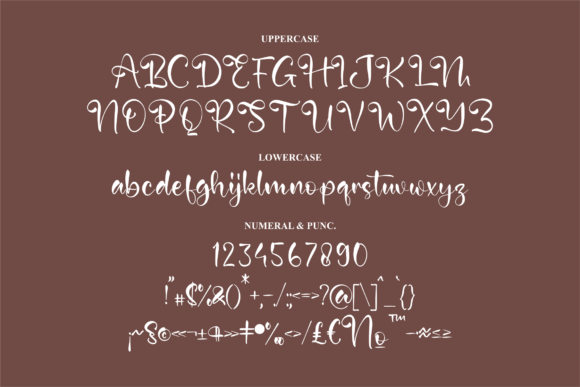 Anghista Font Poster 13