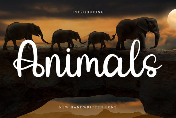 Animals Font