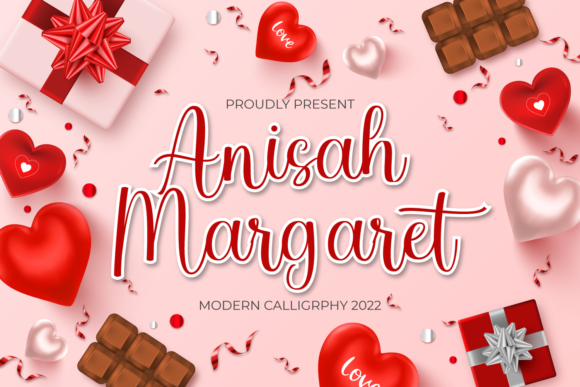 Anisya Margaret Font Poster 1