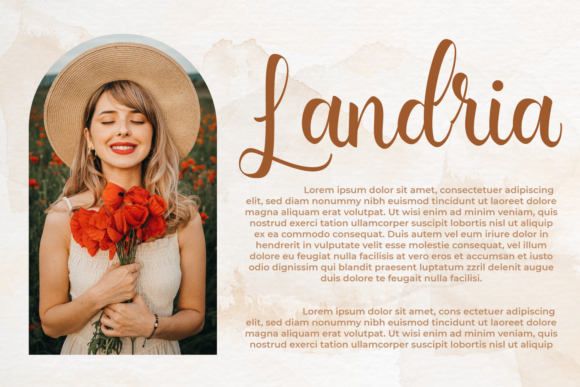 Anita Leiha Font Poster 3